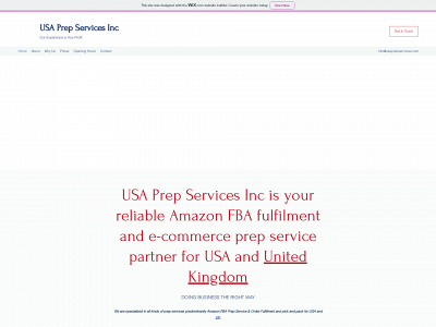 usaprepservices.com snapshot