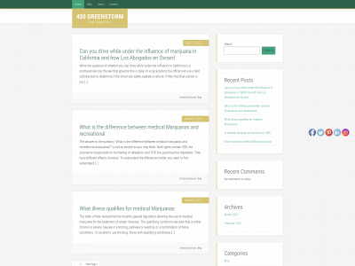 420greenstorm.com snapshot