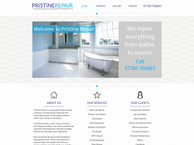 pristinerepair.co.uk snapshot