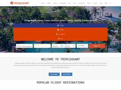 tripleasant.com snapshot
