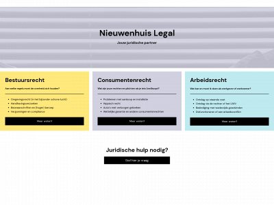 nhslegal.nl snapshot