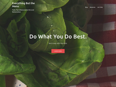 everythingbutthemenu.com snapshot