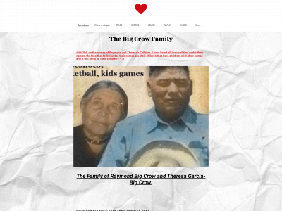 bigcrowfamily.com snapshot