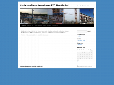 ezbau-gmbh.de snapshot