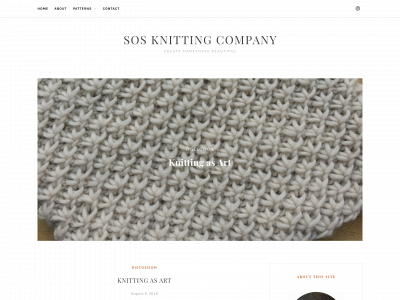 sosknittingcompany.com snapshot