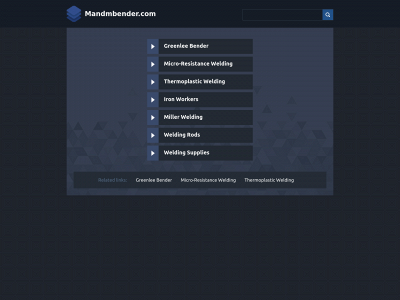 mandmbender.com snapshot