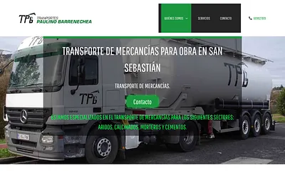 transportespaulinobarrenechea.es snapshot