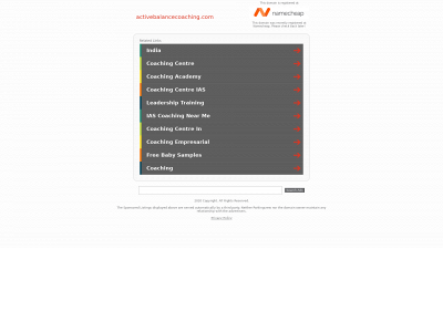 activebalancecoaching.com snapshot