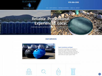 www.bluemonsterservice.com snapshot