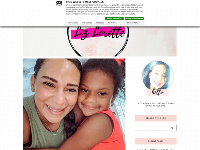 lizlorette.com snapshot