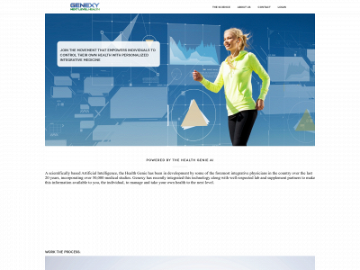 genexyhealth.com snapshot