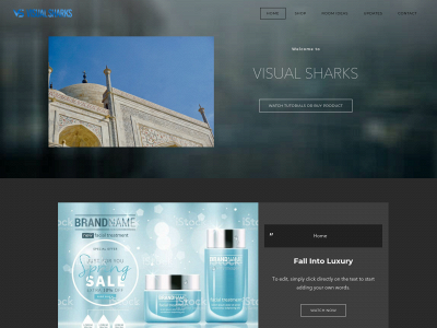 visualsharks.weebly.com snapshot