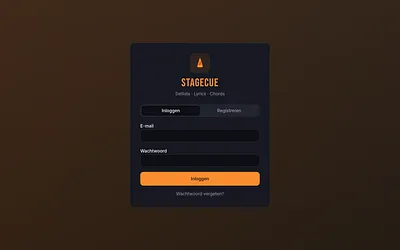 stagecue.live snapshot