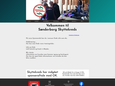 skyttekreds.dk snapshot