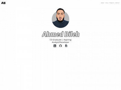 ahmedbileh.com snapshot