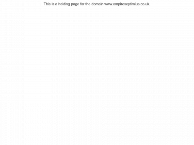 empireseptimius.co.uk snapshot