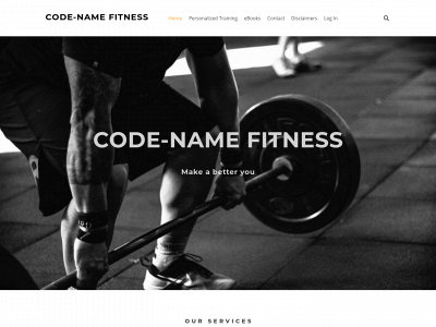 codenamefitness.com snapshot