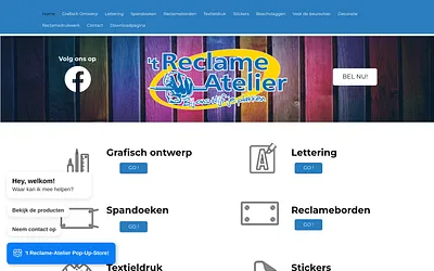 reclame-atelier.be snapshot