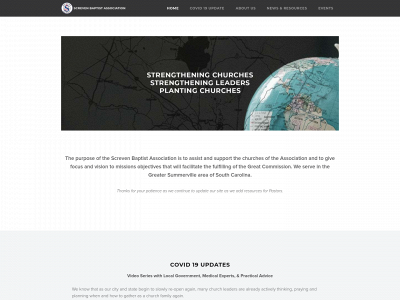 screvenbaptist.org snapshot