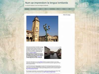 lengualombarda.org snapshot