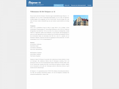 sleipner12.se snapshot