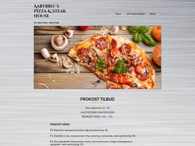 aabybro-pizza.dk snapshot