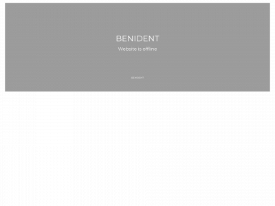benident.be snapshot