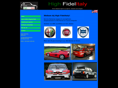 highfidelitaly.be snapshot