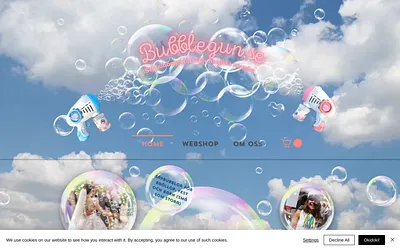 bubblegun.se snapshot