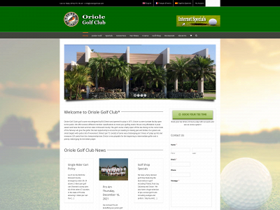 oriolegolfclub.com snapshot