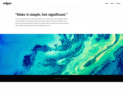 dancolgandesign.com snapshot