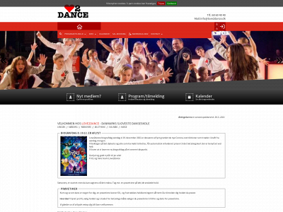 ilove2dance.dk snapshot
