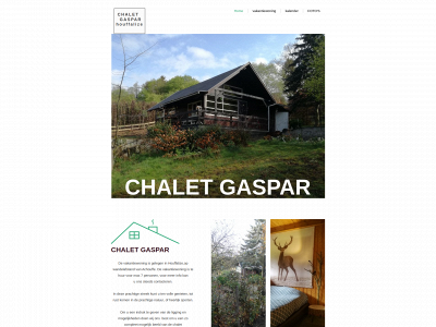 chaletgaspar.be snapshot