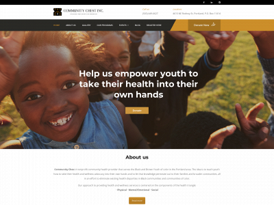 communitychestpdx.com snapshot