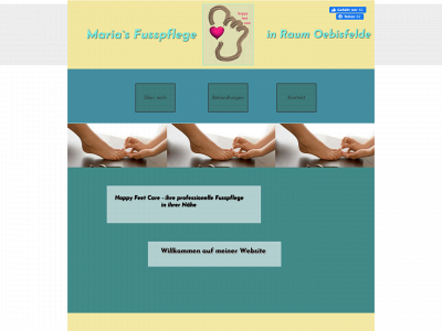 happy-feet-care.de snapshot
