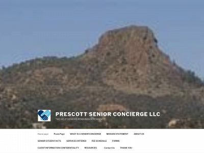 prescottseniorconcierge.com snapshot