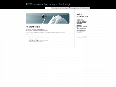 wennevold.dk snapshot