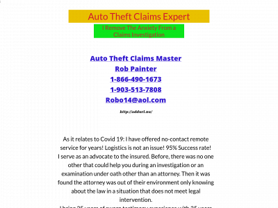 siuinvestigationexpert.com snapshot