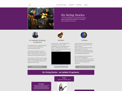 sixstringstories.dk snapshot