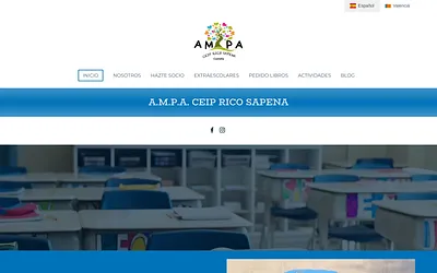 amparicosapena.es snapshot