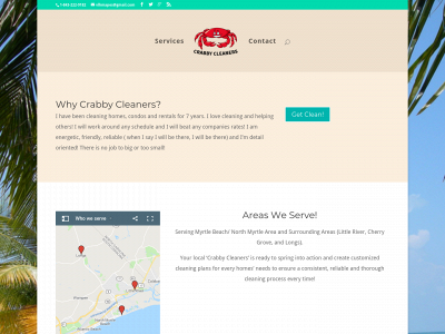 crabbycleaners.com snapshot