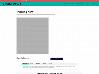 viralnews18.com snapshot