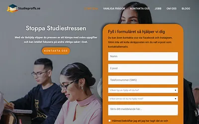 studieproffs.se snapshot