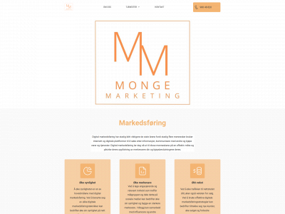 mongemarketing.no snapshot