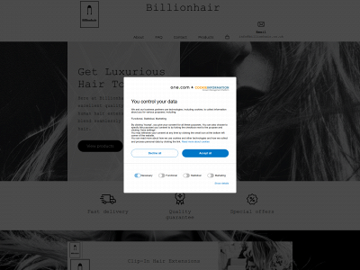 billionhair.co.uk snapshot