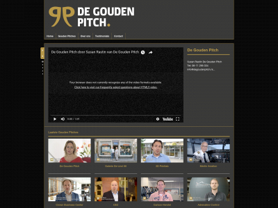 degoudenpitch.com snapshot