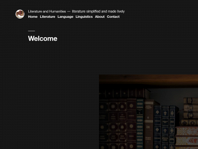 literatureandhumanities.com snapshot
