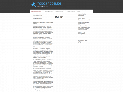 reformemosrd.com snapshot