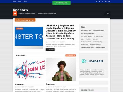 lipaearn.co.ke snapshot