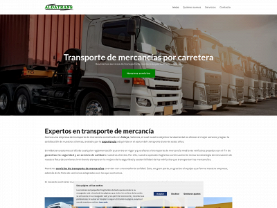 aldatrans.es snapshot